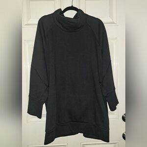 Lands End Mock Turltleneck Sweatshirt Womens 2X NWOT